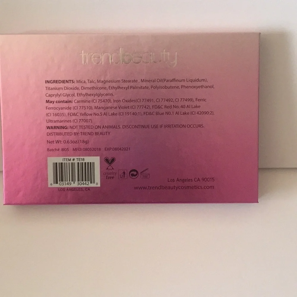 NWT Like a Boss Eyeshadow Palette .